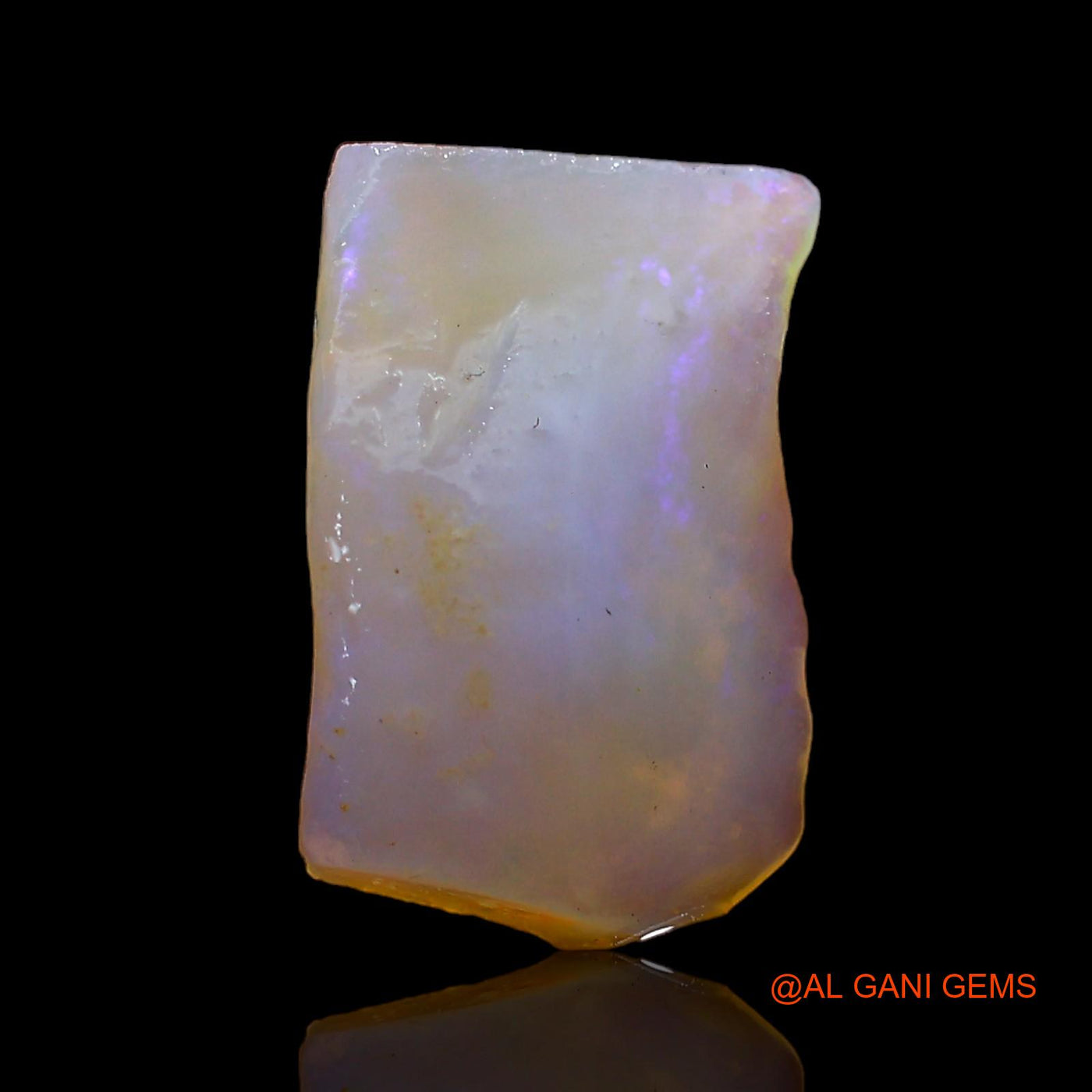 4.00 Cts Natural Australian Fire Opal Fancy Rough Loose Gemstone For Jewelry 14x9x5 mm RD-50