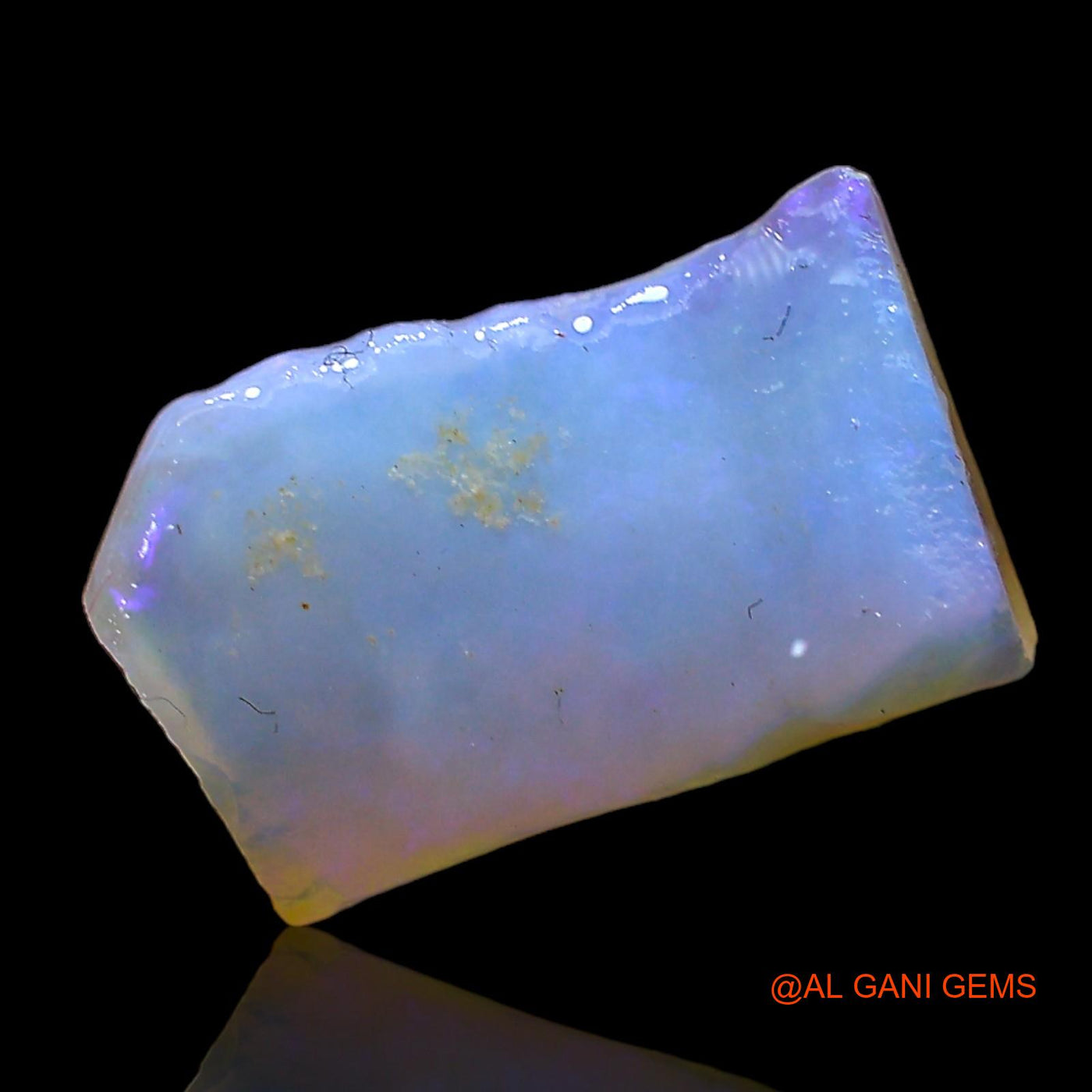 4.00 Cts Natural Australian Fire Opal Fancy Rough Loose Gemstone For Jewelry 14x9x5 mm RD-50