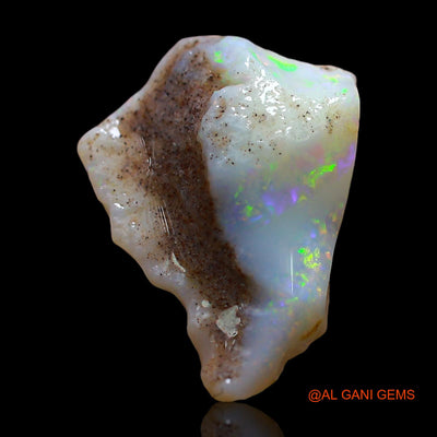 Natural Fire Opal Gemstone 5.00 Cts Loose Fancy Rough From Australia 16x12x6 mm RD-511