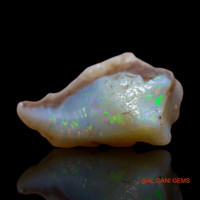 Natural Fire Opal Gemstone 5.00 Cts Loose Fancy Rough From Australia 16x12x6 mm RD-511