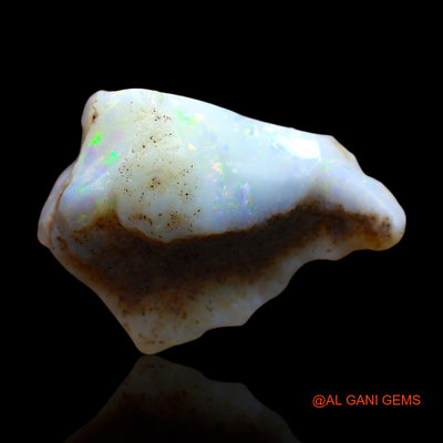 Natural Fire Opal Gemstone 5.00 Cts Loose Fancy Rough From Australia 16x12x6 mm RD-511