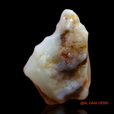Natural Fire Opal Gemstone 5.00 Cts Loose Fancy Rough From Australia 16x12x6 mm RD-511