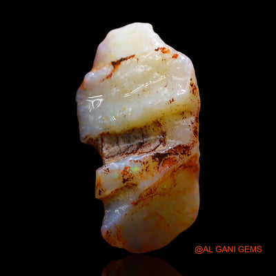 4.00 Cts Natural Australian Fire Opal Loose Gemstone Fancy Rough 18x9x8 mm RD-512