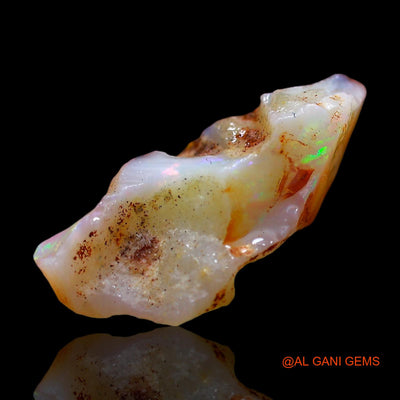 4.00 Cts Natural Australian Fire Opal Loose Gemstone Fancy Rough 18x9x8 mm RD-512