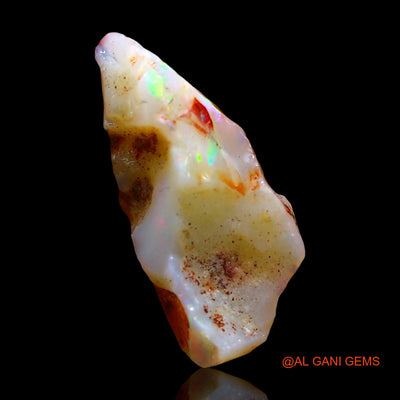 4.00 Cts Natural Australian Fire Opal Loose Gemstone Fancy Rough 18x9x8 mm RD-512