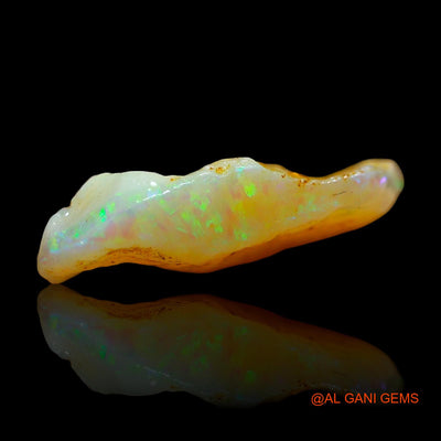 Natural Untreated Fire Opal Loose Gemstone Fancy Rough From Australia 3.00 Cts 17x11x4 mm RD-513