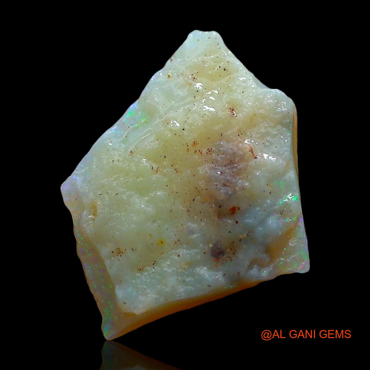 5.00 Cts Natural Australian Fire Opal Fancy Rough Loose Gemstone For Jewelry 16x13x5 mm RD-514