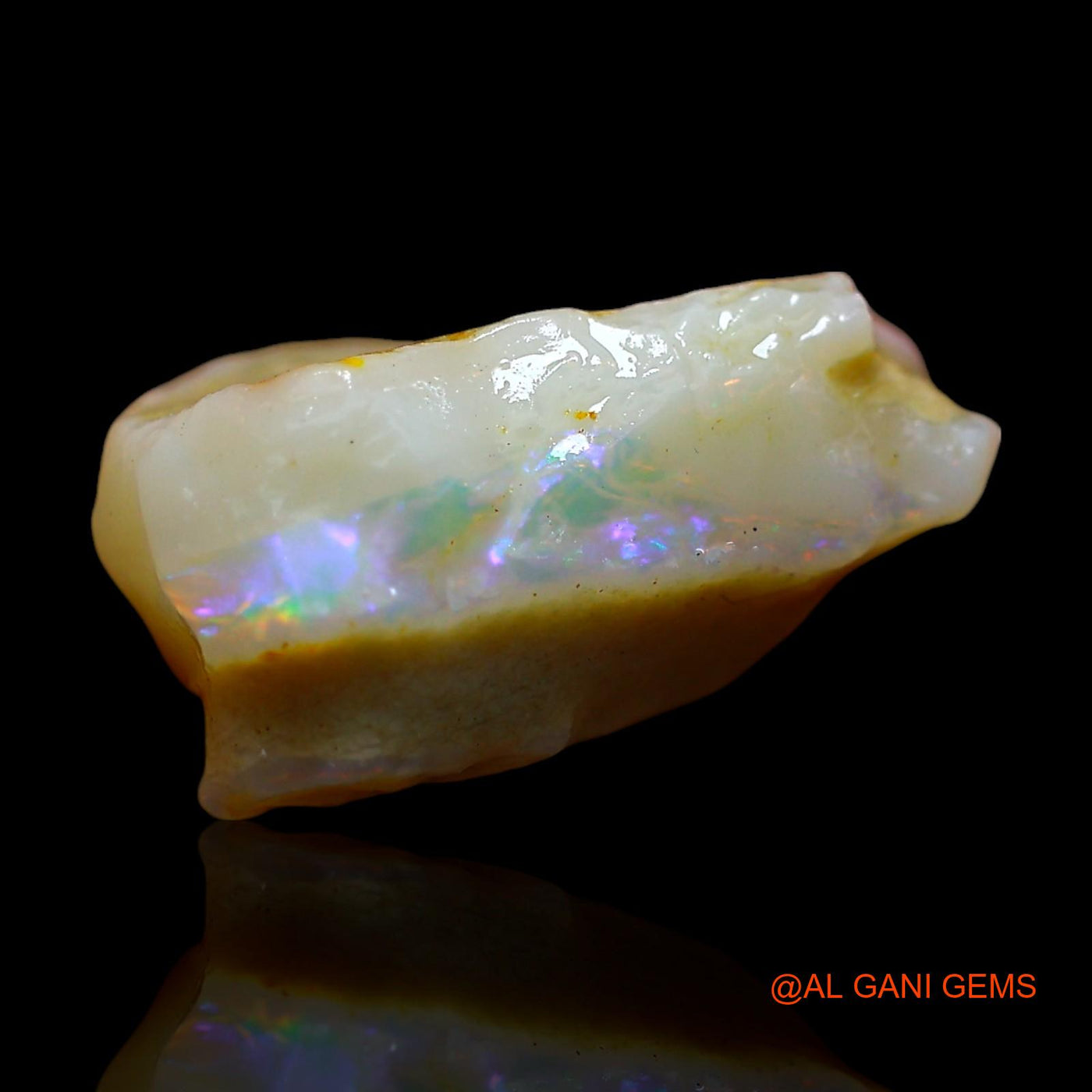 6.00 Cts Natural Australian Fire Opal Loose Gemstone Fancy Rough 14x12x7 mm RD-516