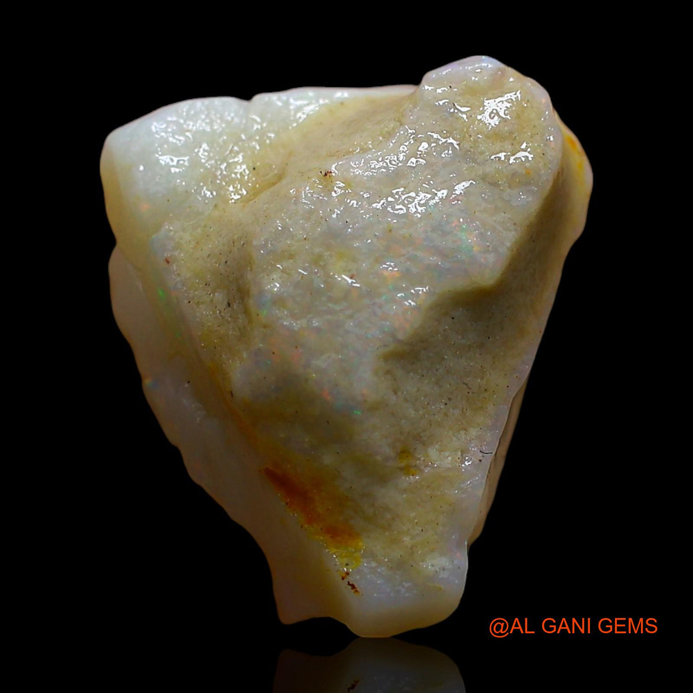 6.00 Cts Natural Australian Fire Opal Loose Gemstone Fancy Rough 14x12x7 mm RD-516