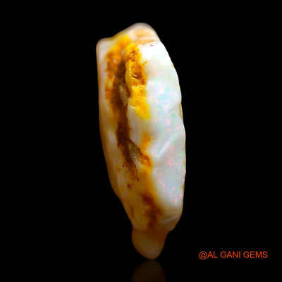 4.00 Cts Natural Australian Fire Opal Loose Gemstone Fancy Rough 15x14x4 mm RD-517
