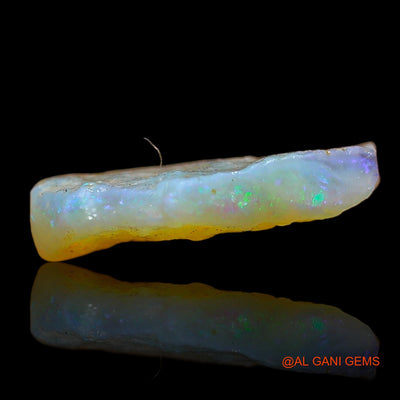 Natural Untreated Fire Opal Loose Gemstone Fancy Rough From Australia 4.00 Cts 16x12x3 mm RD-51