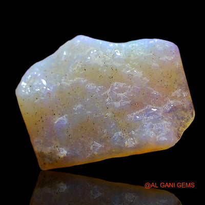 Natural Untreated Fire Opal Loose Gemstone Fancy Rough From Australia 4.00 Cts 16x12x3 mm RD-51