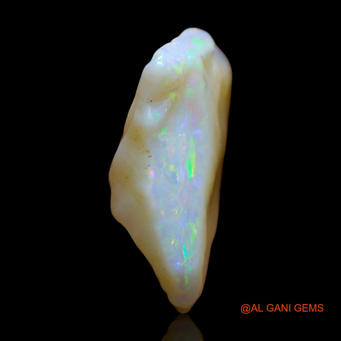 4.00 Cts Natural Australian Fire Opal Loose Gemstone Fancy Rough 16x9x5 mm RD-521