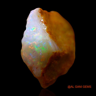 Natural Fire Opal Gemstone 5.00 Cts Loose Fancy Rough From Australia 15x11x6 mm RD-522