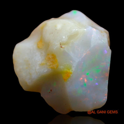 5.00 Cts Natural Australian Fire Opal Loose Gemstone Fancy Rough 14x12x7 mm RD-525