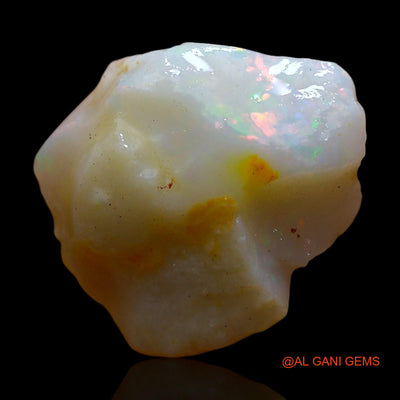 5.00 Cts Natural Australian Fire Opal Loose Gemstone Fancy Rough 14x12x7 mm RD-525
