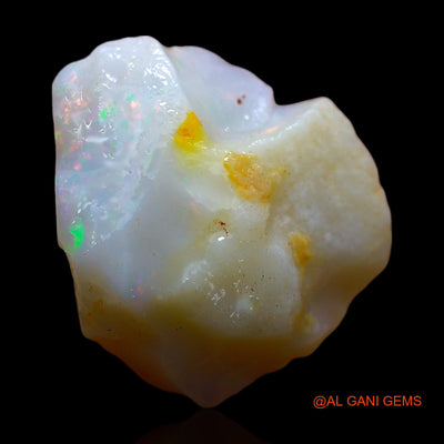 5.00 Cts Natural Australian Fire Opal Loose Gemstone Fancy Rough 14x12x7 mm RD-525