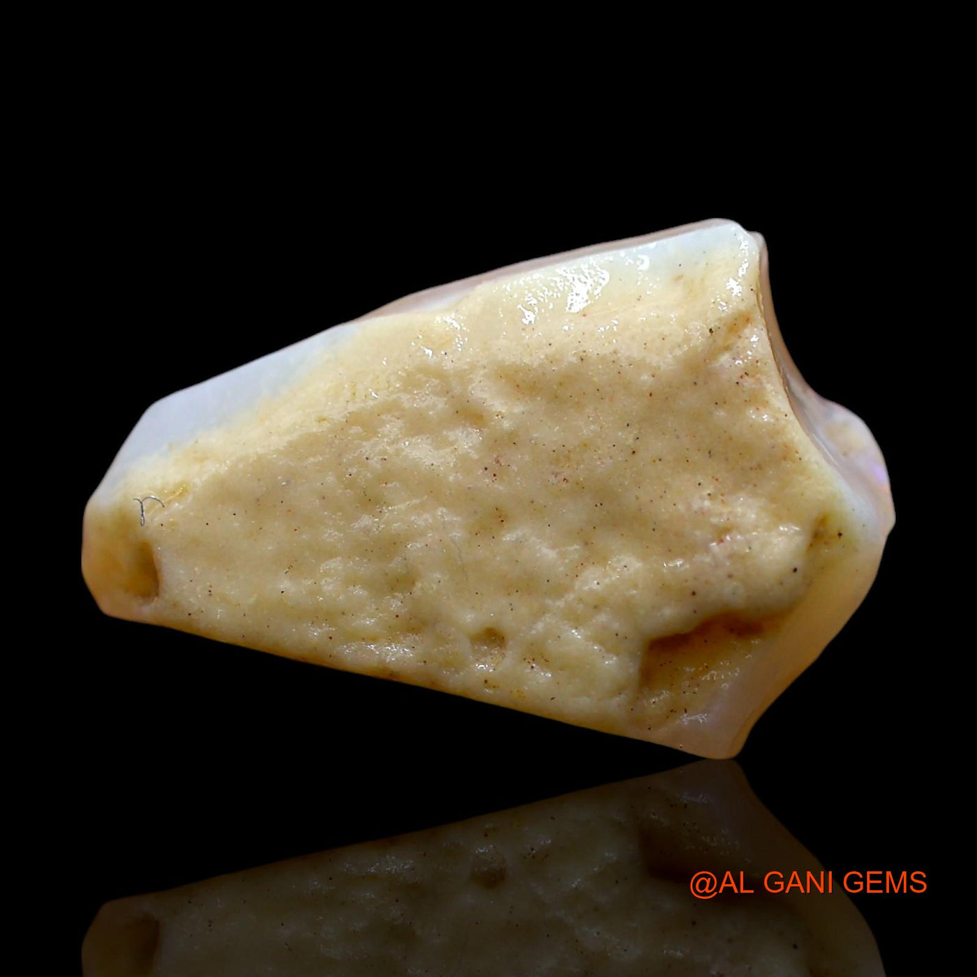 Natural Untreated Fire Opal Loose Gemstone Fancy Rough From Australia 5.00 Cts 17x11x5 mm RD-528
