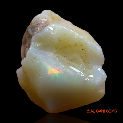 6.00 Cts Natural Australian Fire Opal Loose Gemstone Fancy Rough 15x13x6 mm RD-529