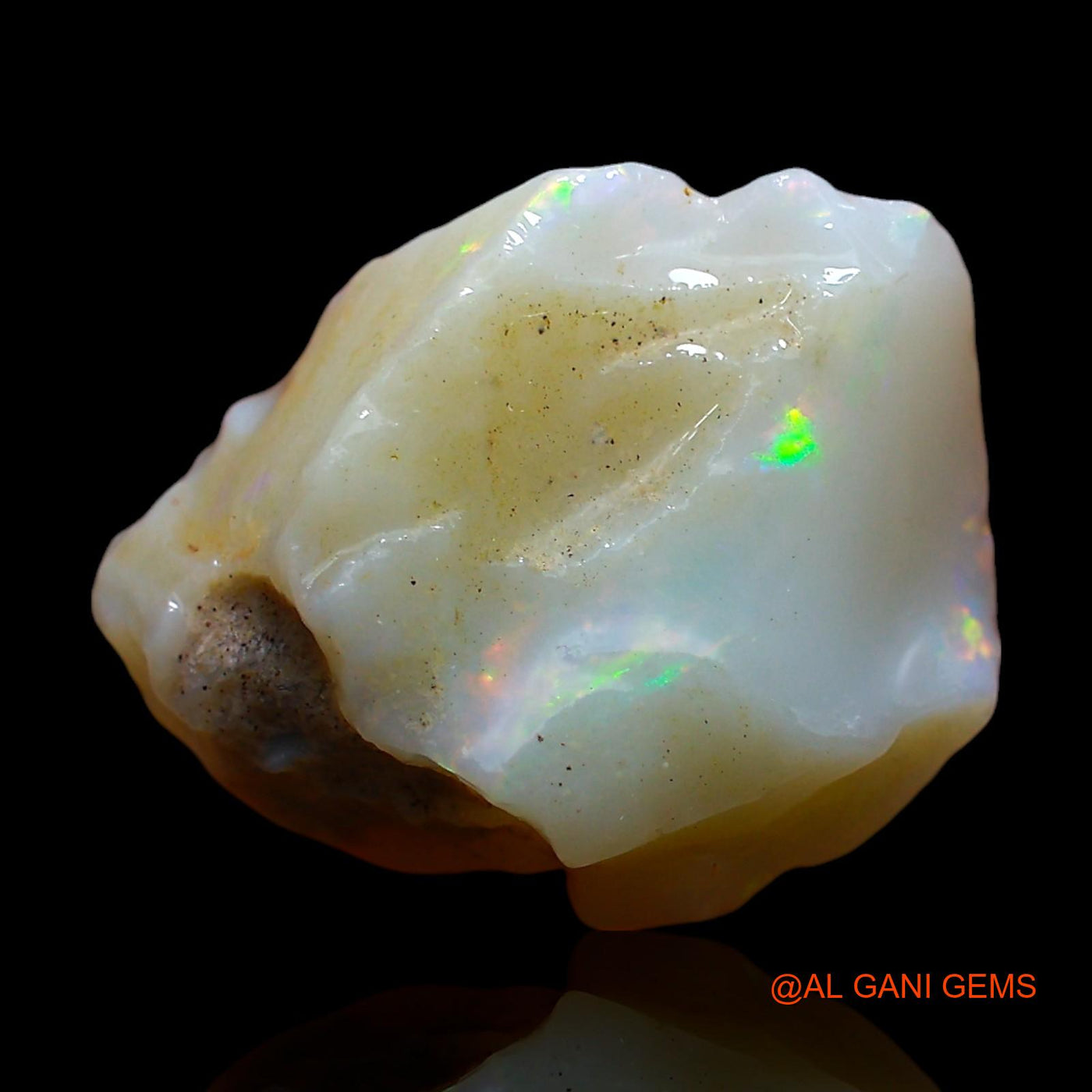 6.00 Cts Natural Australian Fire Opal Loose Gemstone Fancy Rough 15x13x6 mm RD-529