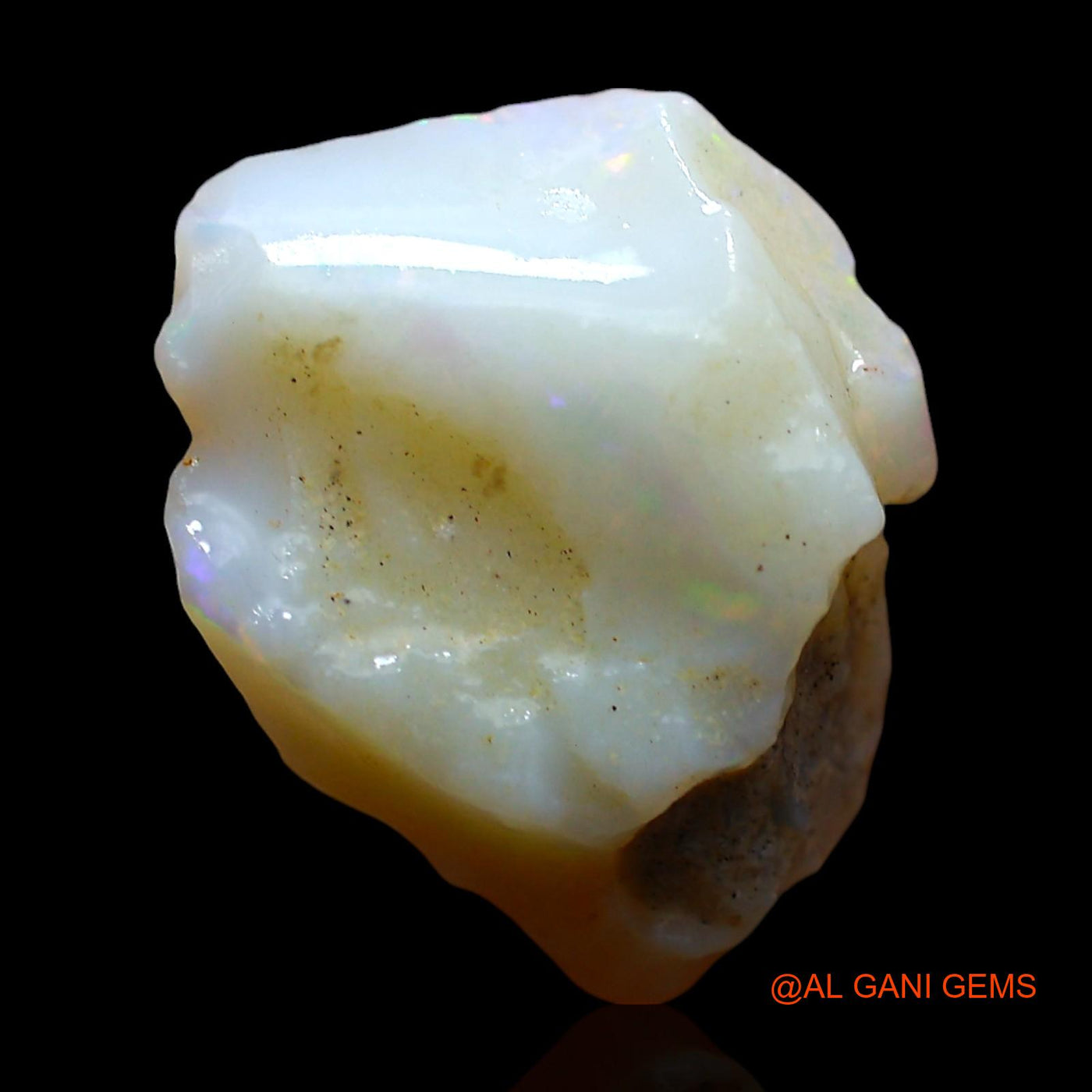 6.00 Cts Natural Australian Fire Opal Loose Gemstone Fancy Rough 15x13x6 mm RD-529