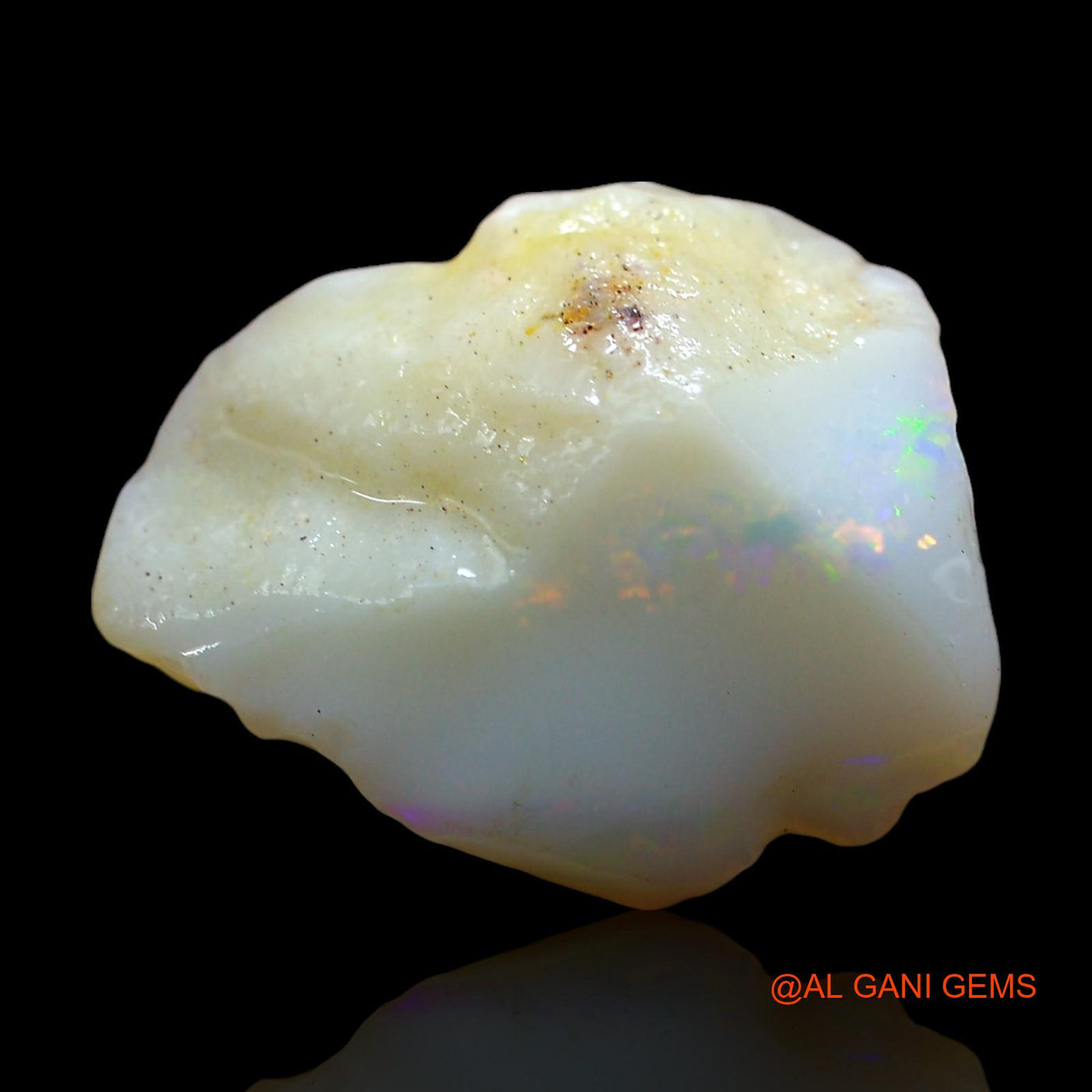 6.00 Cts Natural Australian Fire Opal Loose Gemstone Fancy Rough 15x13x6 mm RD-529