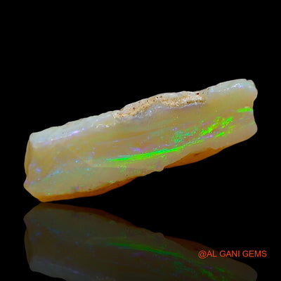 Natural Untreated Fire Opal Loose Gemstone Fancy Rough From Australia 4.00 Cts 16x12x4 mm RD-530