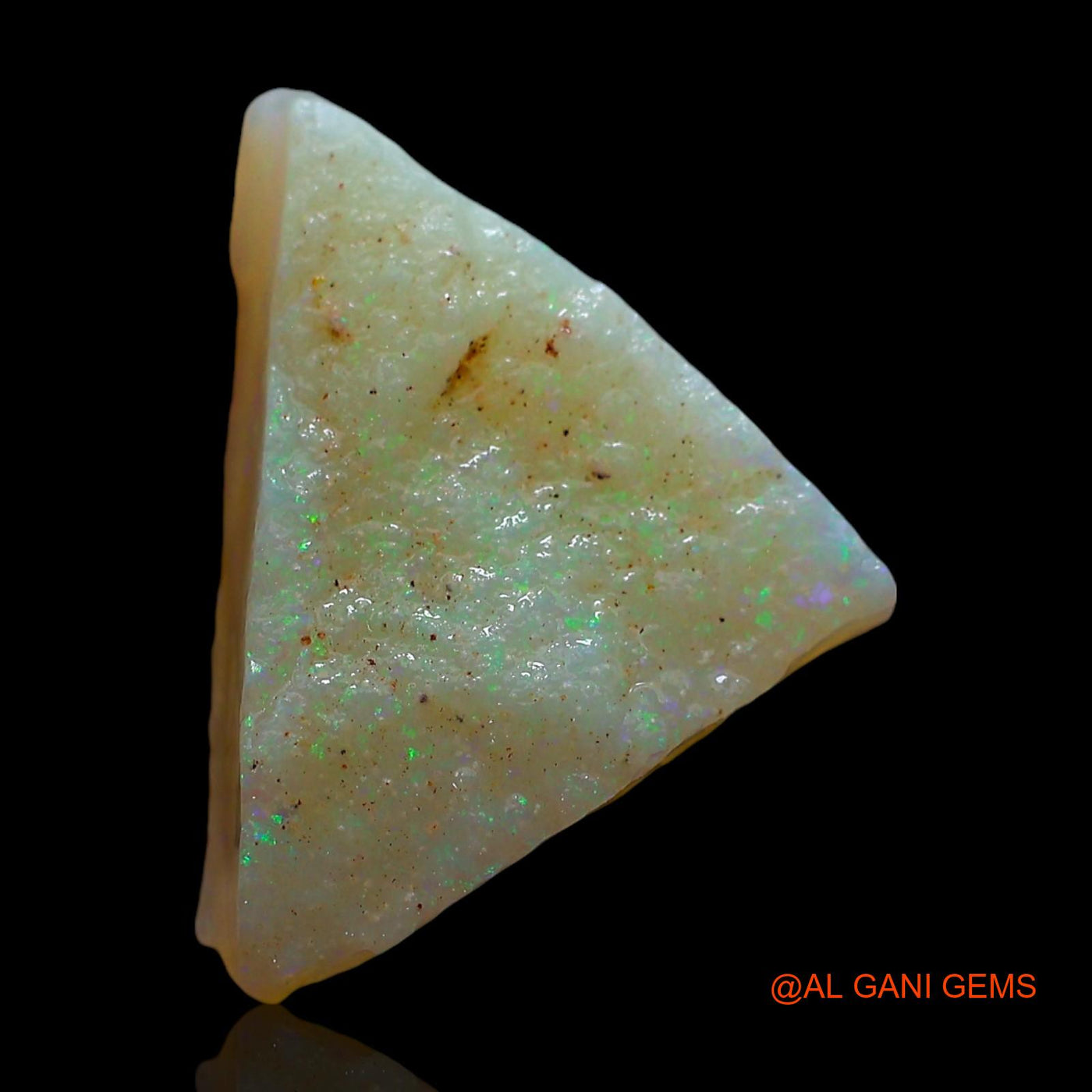 Natural Untreated Fire Opal Loose Gemstone Fancy Rough From Australia 4.00 Cts 16x12x4 mm RD-530