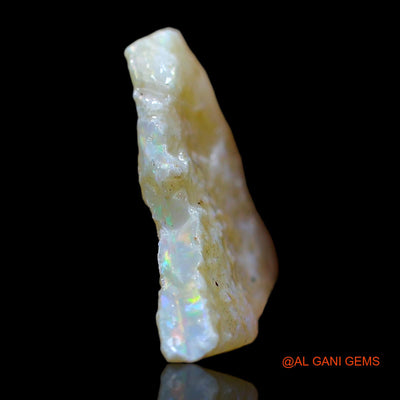 3.00 Cts Natural Australian Fire Opal Loose Gemstone Fancy Rough 14x12x2 mm RD-53