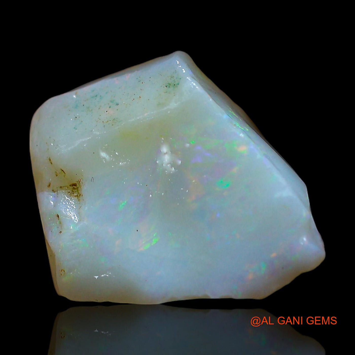Natural Untreated Fire Opal Loose Gemstone Fancy Rough From Australia 5.00 Cts 14x11x8 mm RD-544