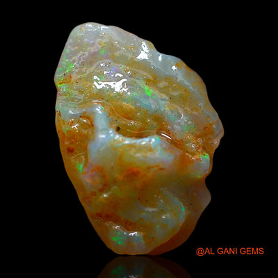 4.00 Cts Natural Australian Fire Opal Fancy Rough Loose Gemstone For Jewelry 15x9x7 mm RD-548