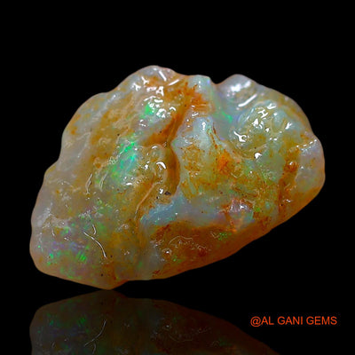 4.00 Cts Natural Australian Fire Opal Fancy Rough Loose Gemstone For Jewelry 15x9x7 mm RD-548