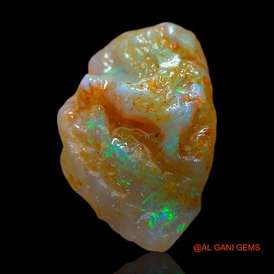 4.00 Cts Natural Australian Fire Opal Fancy Rough Loose Gemstone For Jewelry 15x9x7 mm RD-548