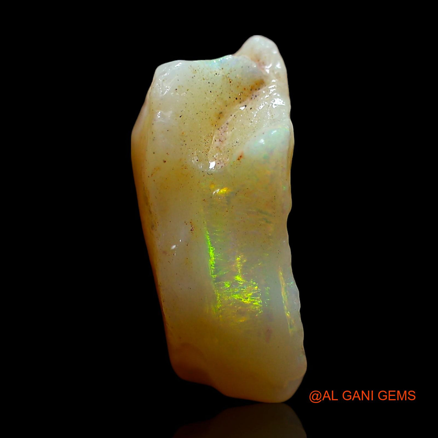 5.00 Cts Natural Australian Fire Opal Loose Gemstone Fancy Rough 14x10x6 mm RD-549
