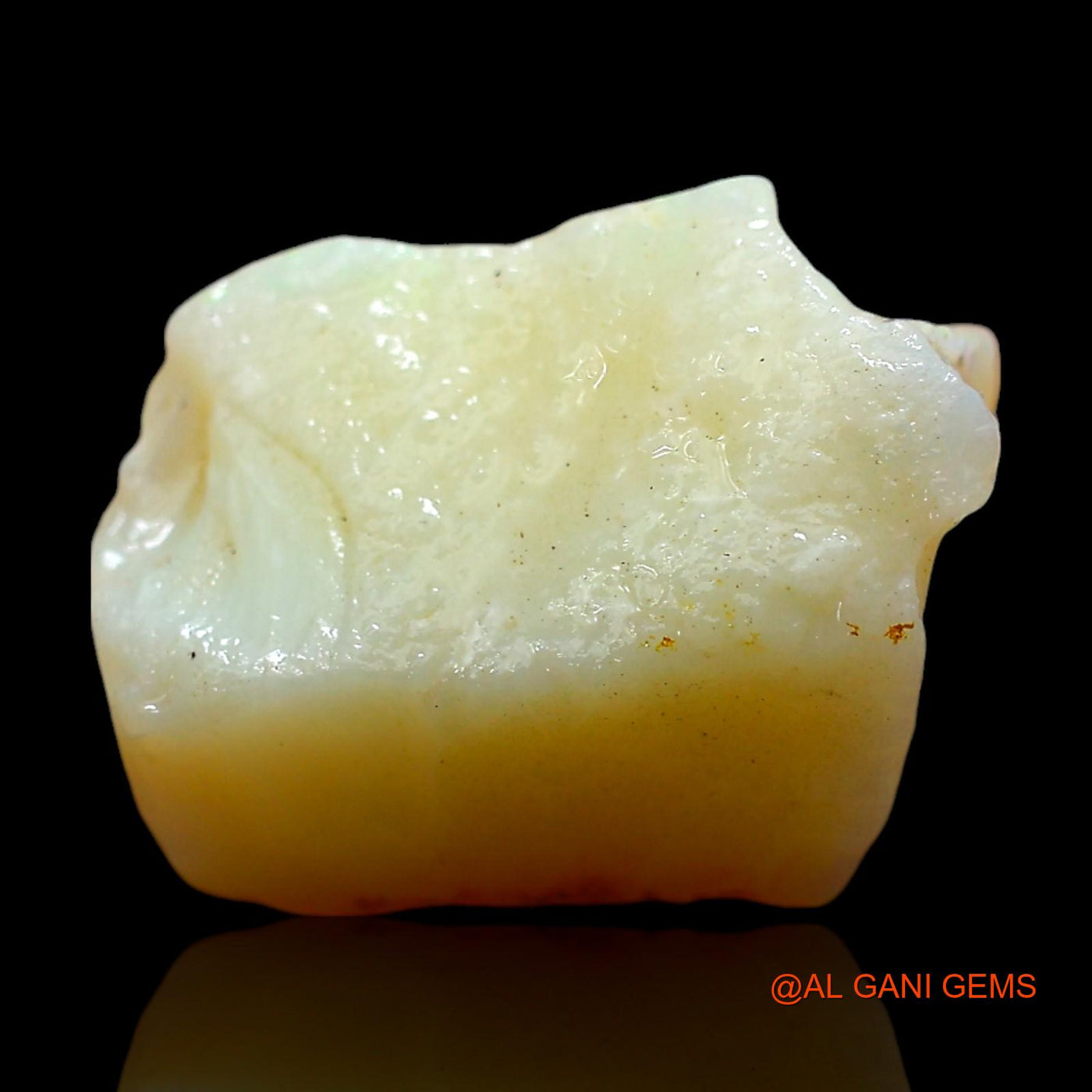 5.00 Cts Natural Australian Fire Opal Loose Gemstone Fancy Rough 14x10x6 mm RD-549