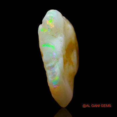 Natural Untreated Fire Opal Loose Gemstone Fancy Rough From Australia 4.00 Cts 14x12x4 mm RD-550