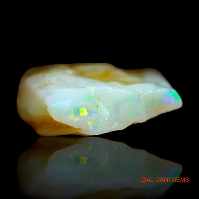 Natural Untreated Fire Opal Loose Gemstone Fancy Rough From Australia 4.00 Cts 14x12x4 mm RD-550