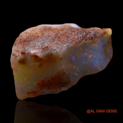 Natural Untreated Fire Opal Loose Gemstone Fancy Rough From Australia 5.00 Cts 15x8x8 mm RD-551