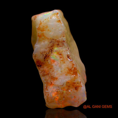 5.00 Cts Natural Australian Fire Opal Loose Gemstone Fancy Rough 17x9x6 mm RD-552