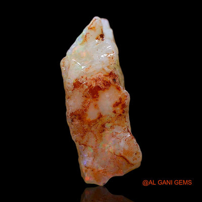 5.00 Cts Natural Australian Fire Opal Loose Gemstone Fancy Rough 17x9x6 mm RD-552