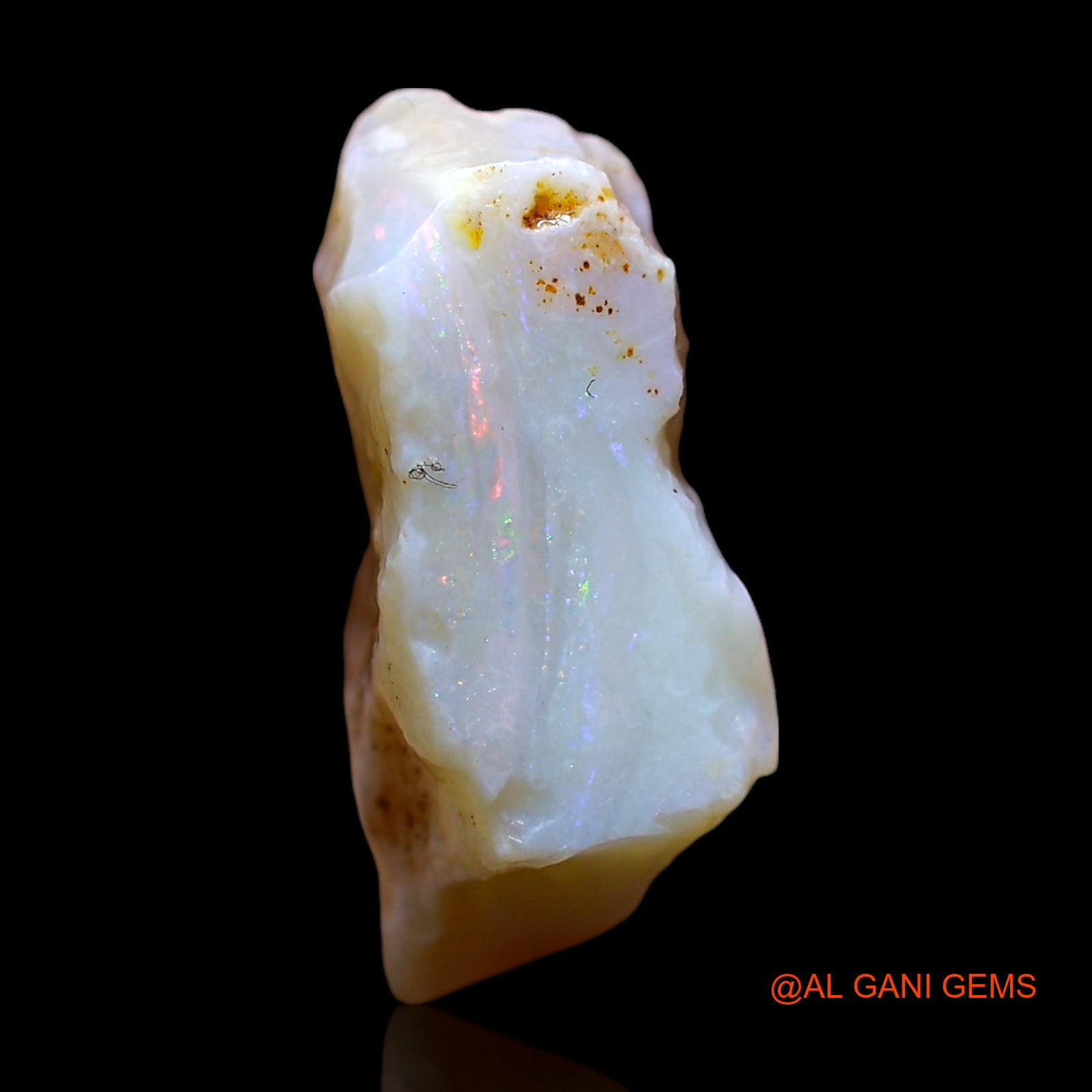 5.00 Cts Unheated Australian Fire Opal Loose Gemstone Fancy Rough Natural 16x10x7 mm RD-553