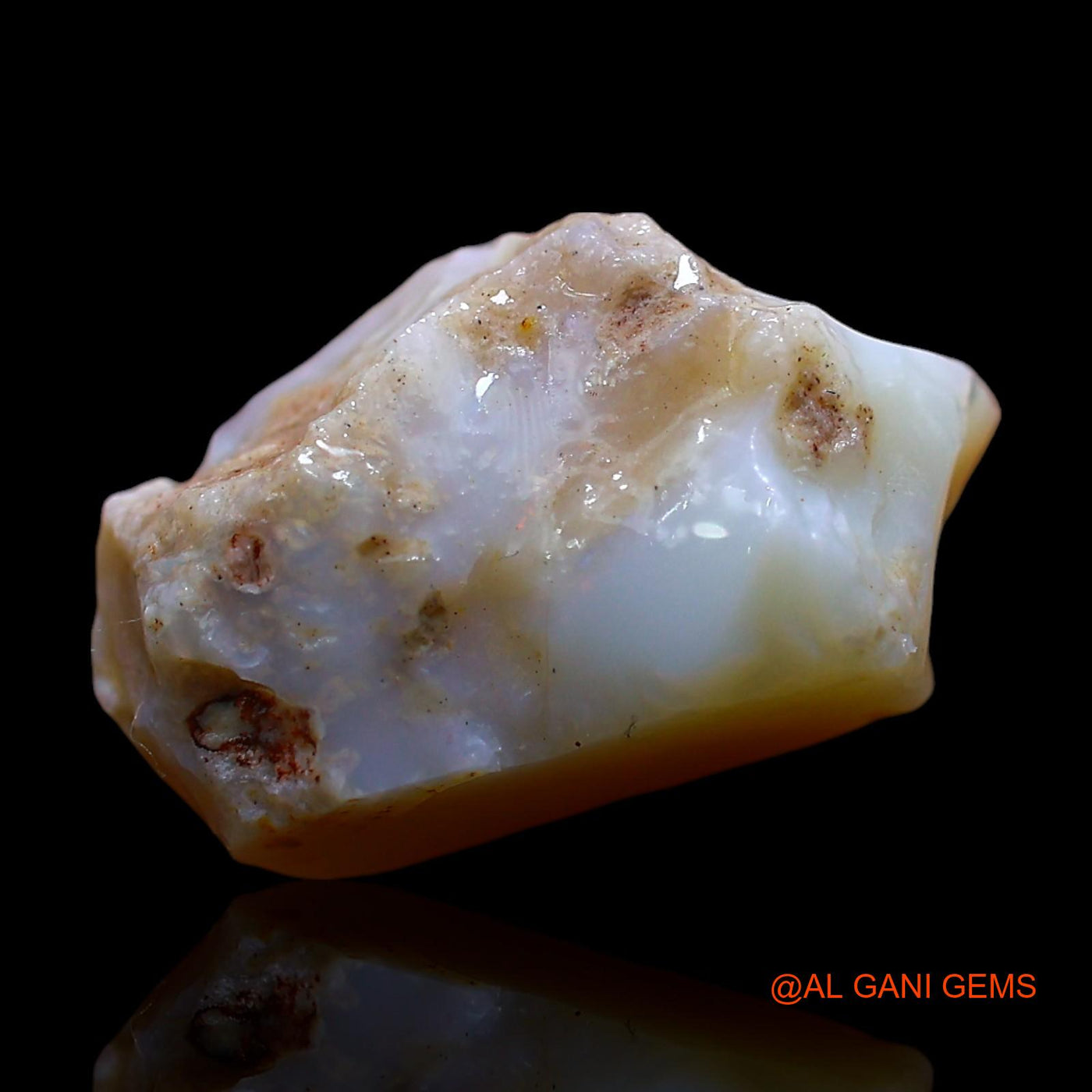 5.00 Cts Unheated Australian Fire Opal Loose Gemstone Fancy Rough Natural 16x10x7 mm RD-553