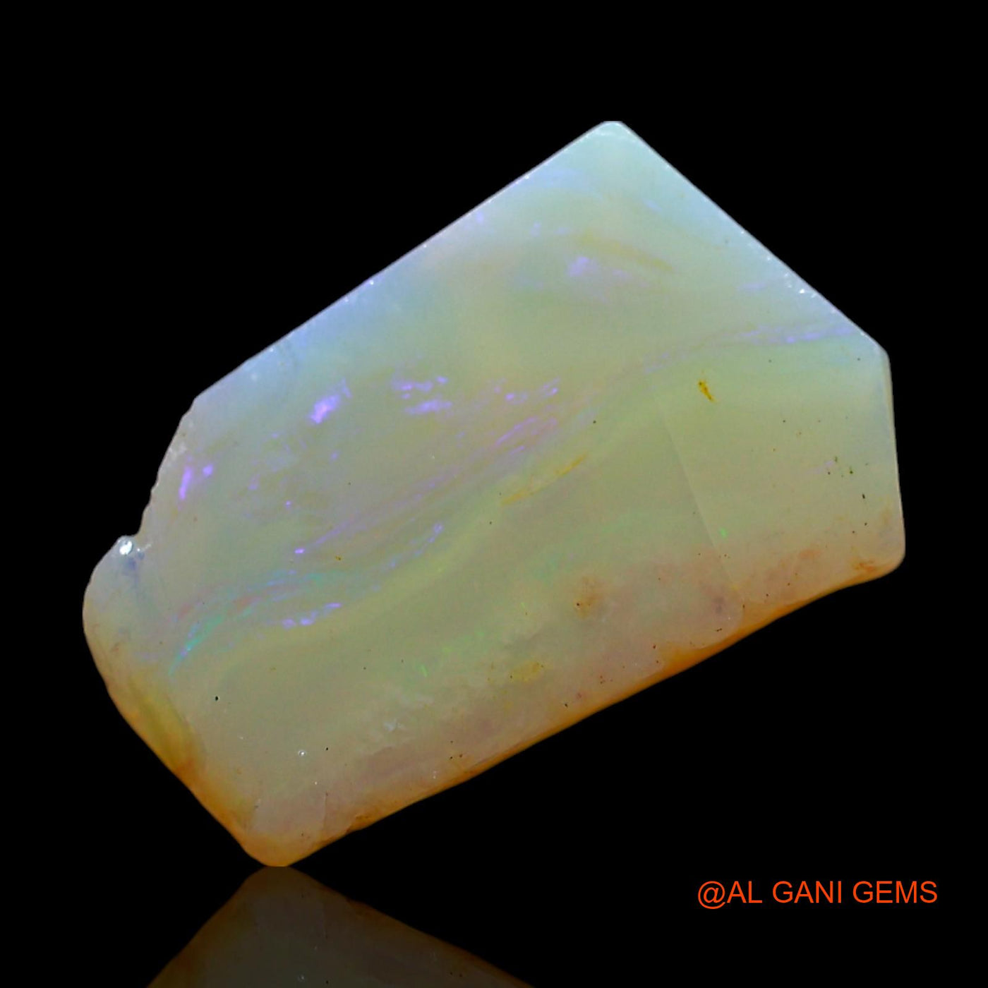 5.00 Cts Natural Australian Fire Opal Fancy Rough Loose Gemstone For Jewelry 14x9x5 mm RD-557