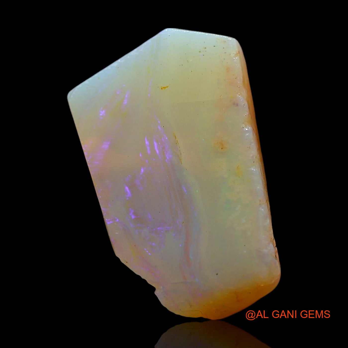 5.00 Cts Natural Australian Fire Opal Fancy Rough Loose Gemstone For Jewelry 14x9x5 mm RD-557