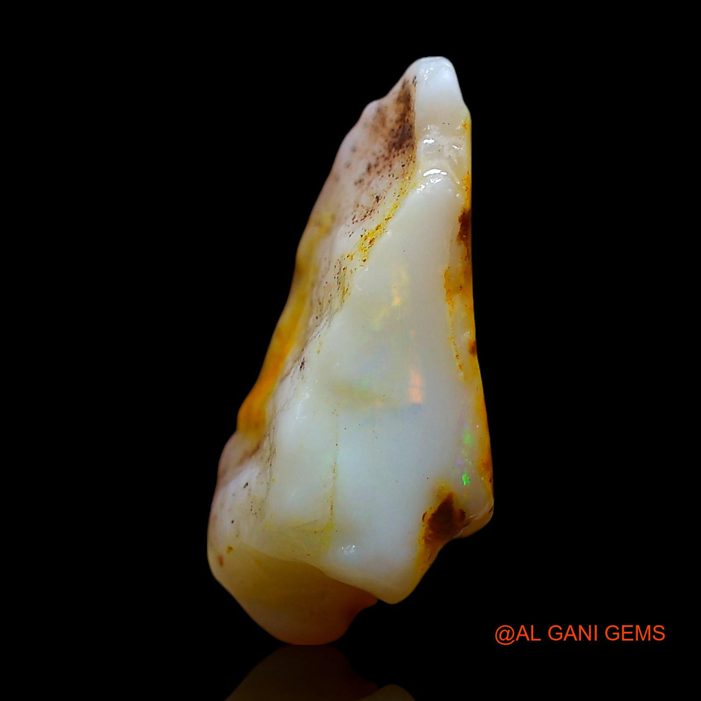 4.00 Cts Natural Australian Fire Opal Loose Gemstone Fancy Rough 17x7x7 mm RD-558