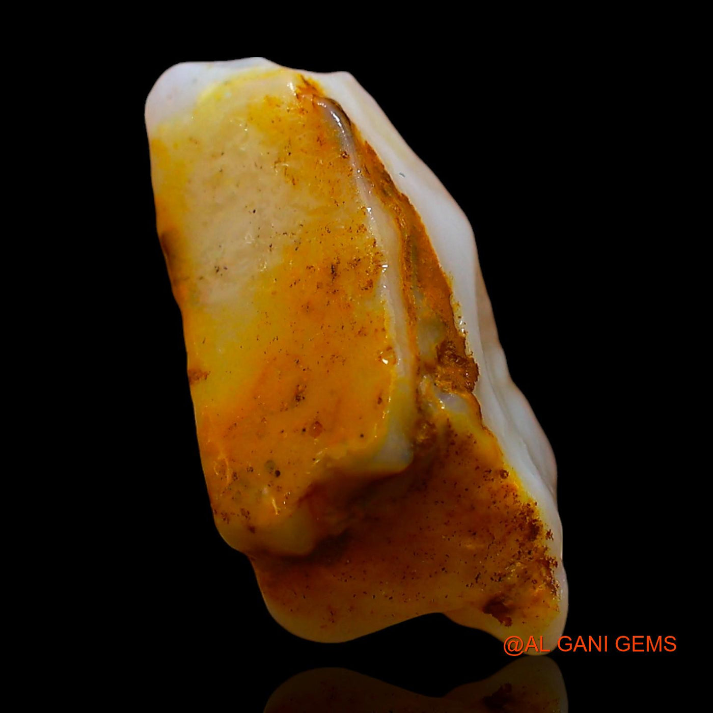 4.00 Cts Natural Australian Fire Opal Loose Gemstone Fancy Rough 17x7x7 mm RD-558