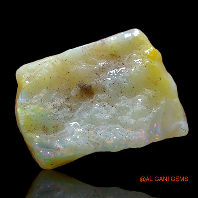 4.00 Cts Natural Australian Fire Opal Loose Gemstone Fancy Rough 14x10x4 mm RD-55