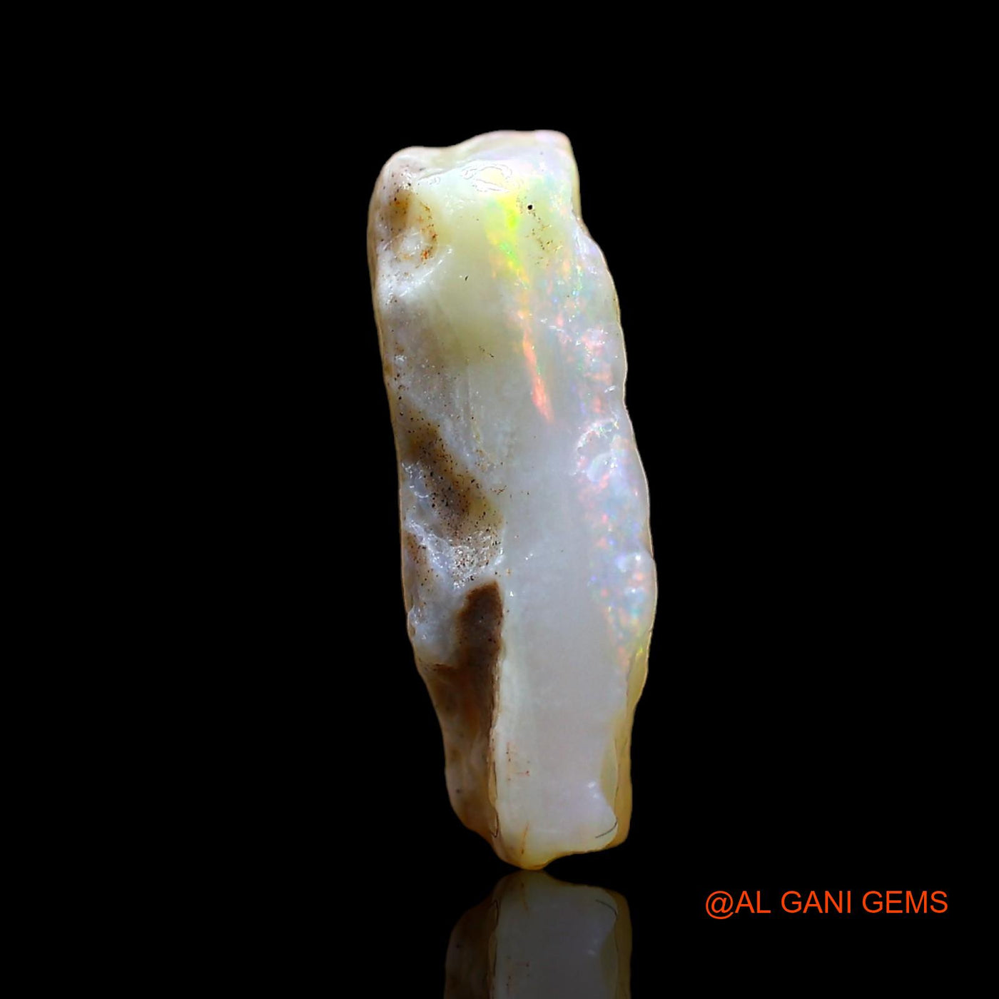 4.00 Cts Natural Australian Fire Opal Loose Gemstone Fancy Rough 14x10x4 mm RD-55