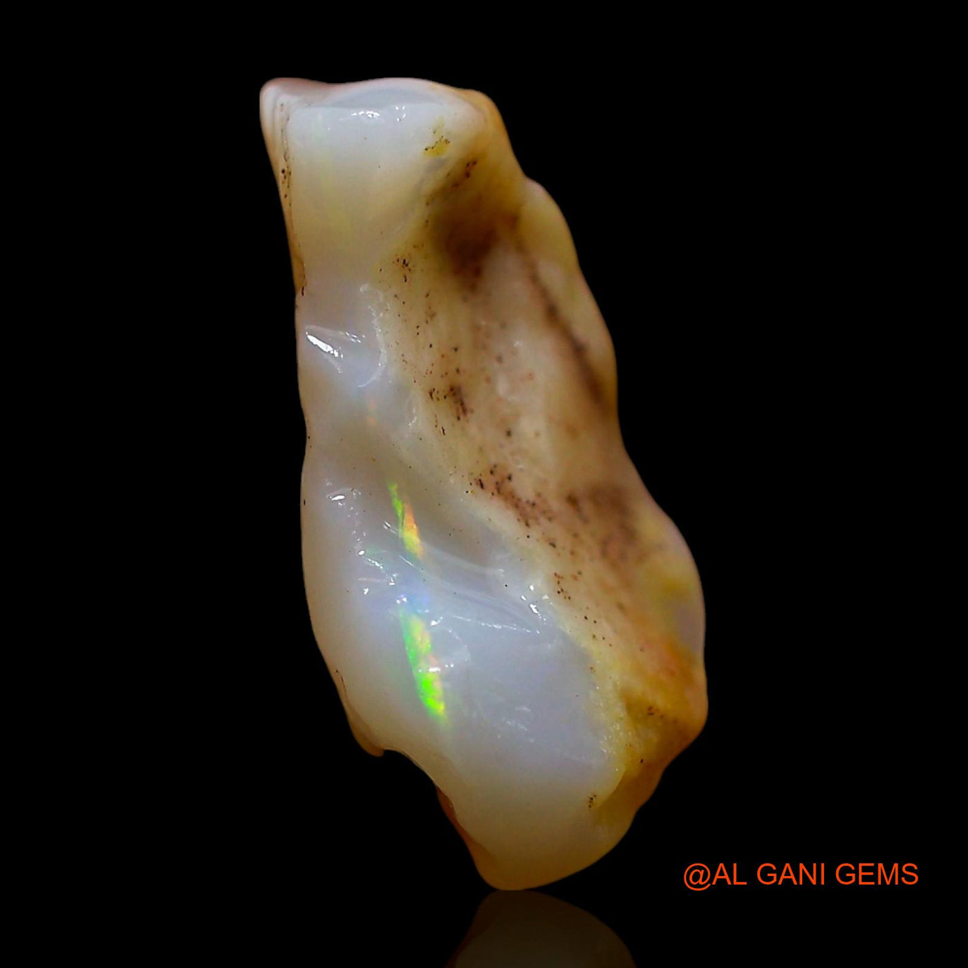 4.00 Cts Natural Australian Fire Opal Fancy Rough Loose Gemstone For Jewelry 15x9x7 mm RD-570