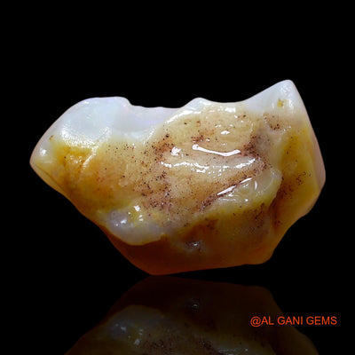 4.00 Cts Natural Australian Fire Opal Fancy Rough Loose Gemstone For Jewelry 15x9x7 mm RD-570